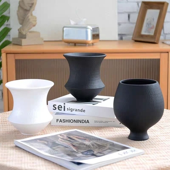 Ghiveci ceramic pentru orchidă, stil Nordic, de înaltă calitate, pentru birou de acasă