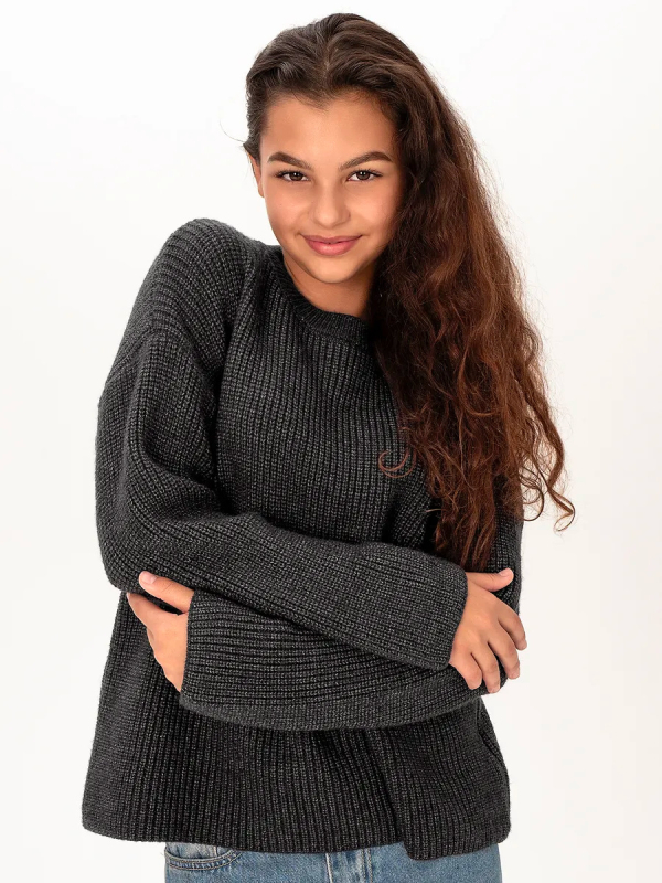 Női oversized kapucnis kötött pulóver, plusz méret, laza szabás, hosszú ujjú