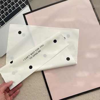 Pungi plate din plastic pentru imprimarea logo-ului, ambalaj cadou pentru haine feminine – mai multe dimensiuni