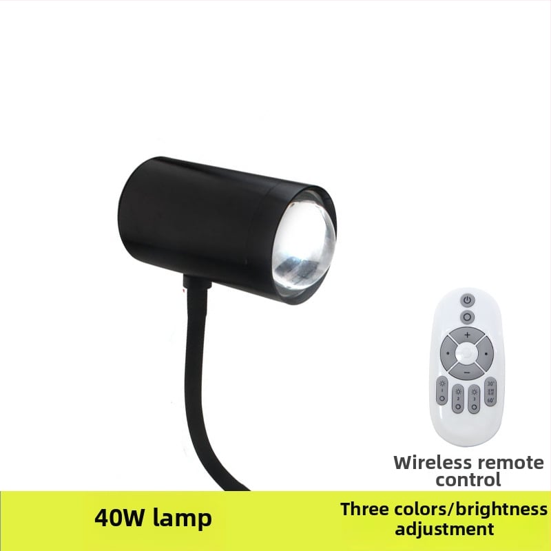40W lampa na fotenie šperkov RGB, nastaviteľná jas, samostatný zdroj napájania