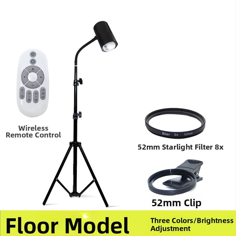 40W lampa na fotenie šperkov RGB, nastaviteľná jas, samostatný zdroj napájania