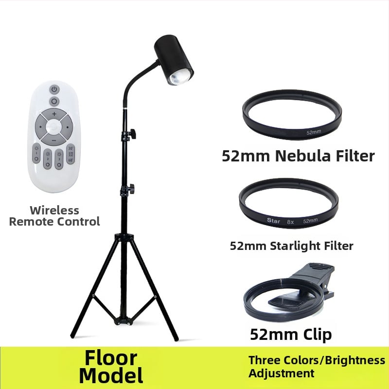 40W lampa na fotenie šperkov RGB, nastaviteľná jas, samostatný zdroj napájania