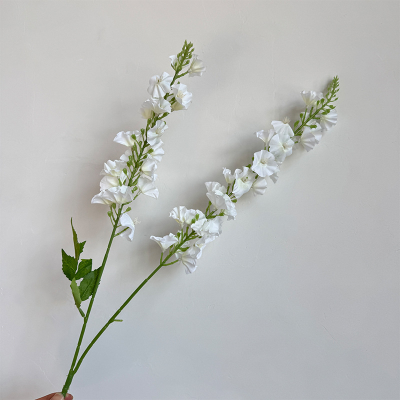 Μεταξωτό λουλούδι Delphinium για διακόσμηση σαλονιού και γάμου, ανθοδέσμη και διακόσμηση τοπίου