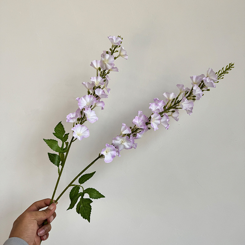Μεταξωτό λουλούδι Delphinium για διακόσμηση σαλονιού και γάμου, ανθοδέσμη και διακόσμηση τοπίου