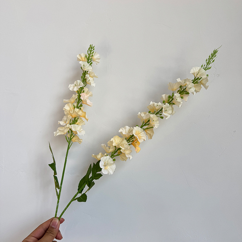 Μεταξωτό λουλούδι Delphinium για διακόσμηση σαλονιού και γάμου, ανθοδέσμη και διακόσμηση τοπίου