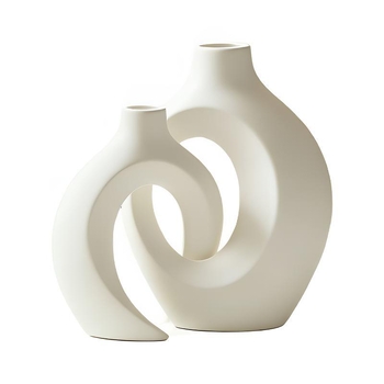 Ozdobe ceramice cu plante artificiale, pentru sufragerie, decor artistic de înaltă clasă, set complet