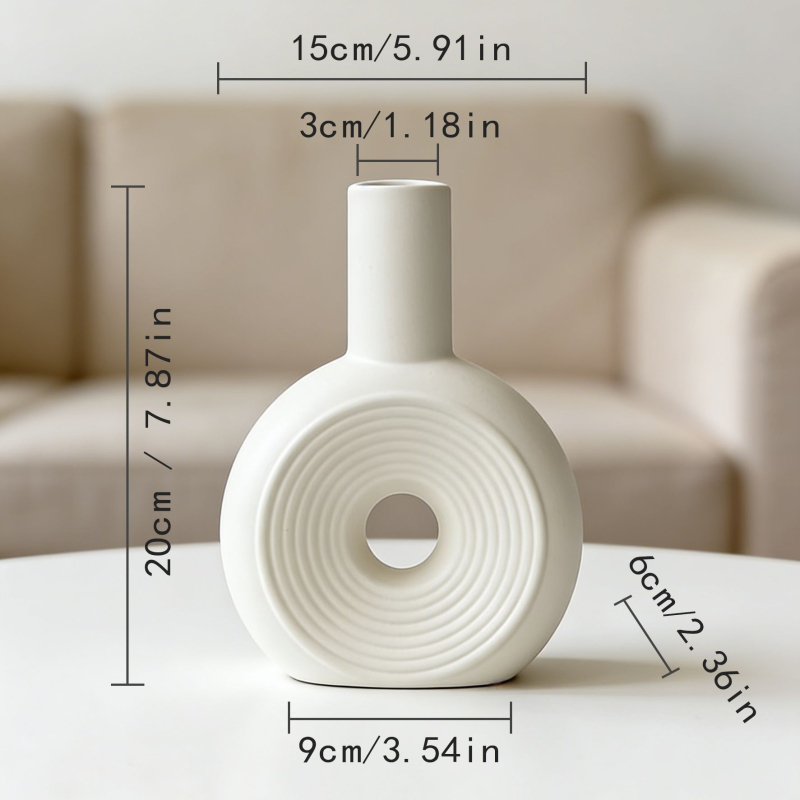 Ozdobe ceramice cu plante artificiale, pentru sufragerie, decor artistic de înaltă clasă, set complet