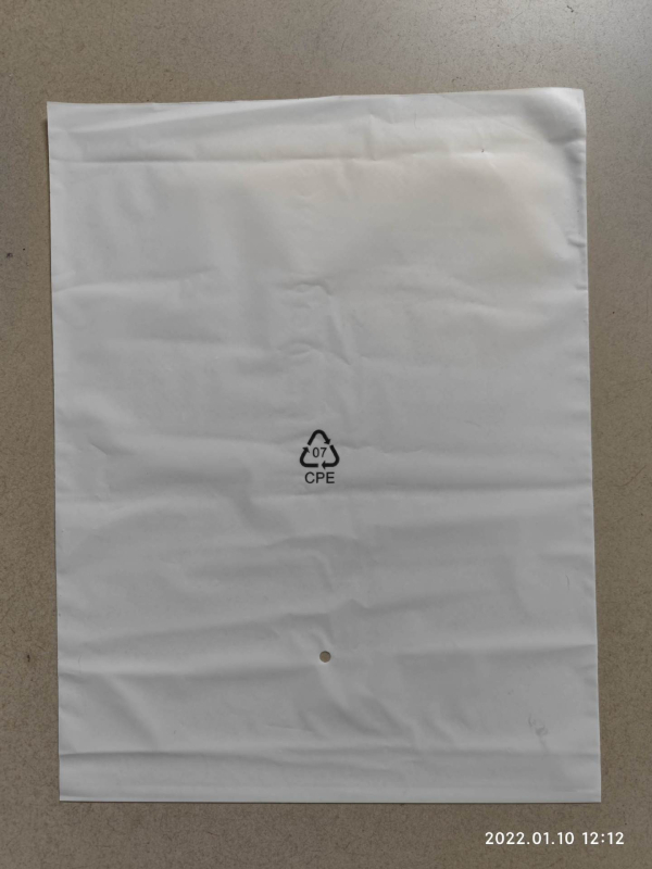 Ambalaj CPE mat cu sigiliu anti sufocare pentru carcase de telefon, cu etichetă ecologică, pungă ne sigilată