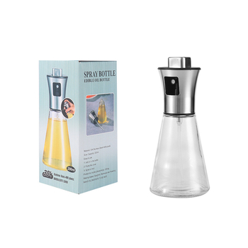 Pulverizator de ulei din oțel inoxidabil 304 pentru bucătărie, utilizare comercială, controlul grăsimilor, recipient de pulverizare cu pompă pentru friteuza cu aer
