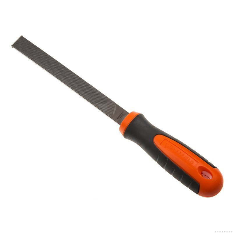 Set fișiere Steel Shield: fișiere plate, rotunde, semi-rotunde, triunghiulare și pătrate, cu dinți groși, medii și fini, 6"–12"
