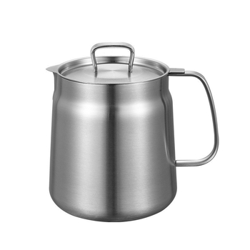 Recipient filtrare ulei din oțel inoxidabil 304, cu plasă de filtrare și rezervor de stocare – pentru grăsime și reziduuri de ulei, design minimalist modern