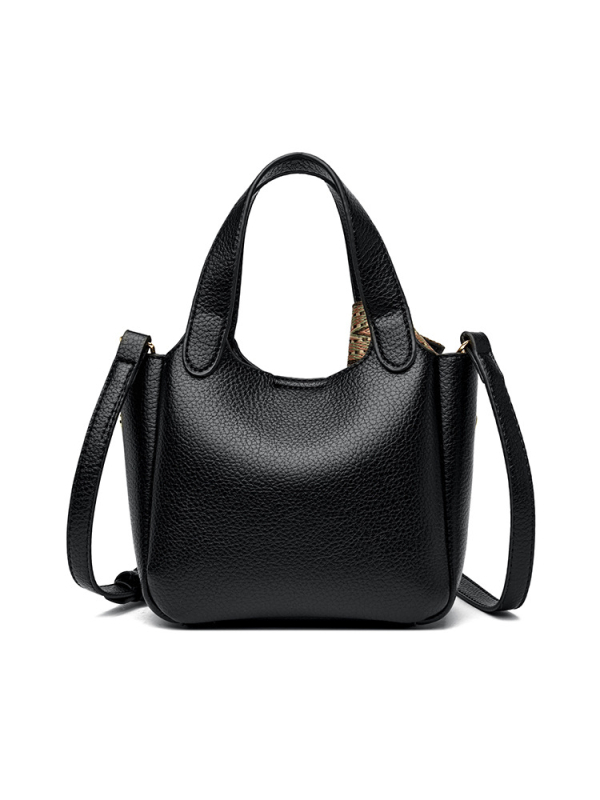 Ženska Tote torba s ručkom, vrhunska tekstura, novi model 2025, jednofarbna, velika kapaciteta, za nošenje na ramenu ili kao crossbody