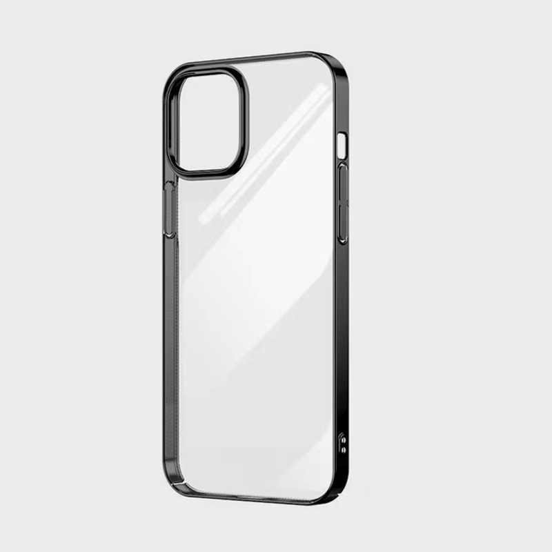 Кейс за iPhone с електроплатено PC тройно покритие, за серия iPhone 11–14, пълен набор, персонализирана опаковка, антиотпечатък