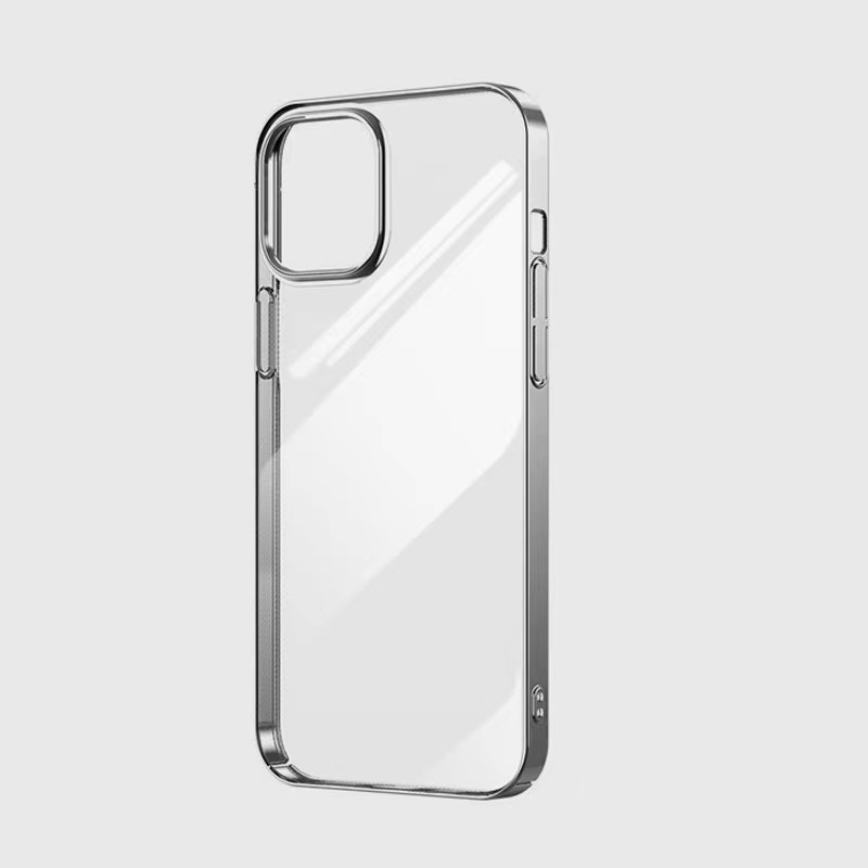 Кейс за iPhone с електроплатено PC тройно покритие, за серия iPhone 11–14, пълен набор, персонализирана опаковка, антиотпечатък
