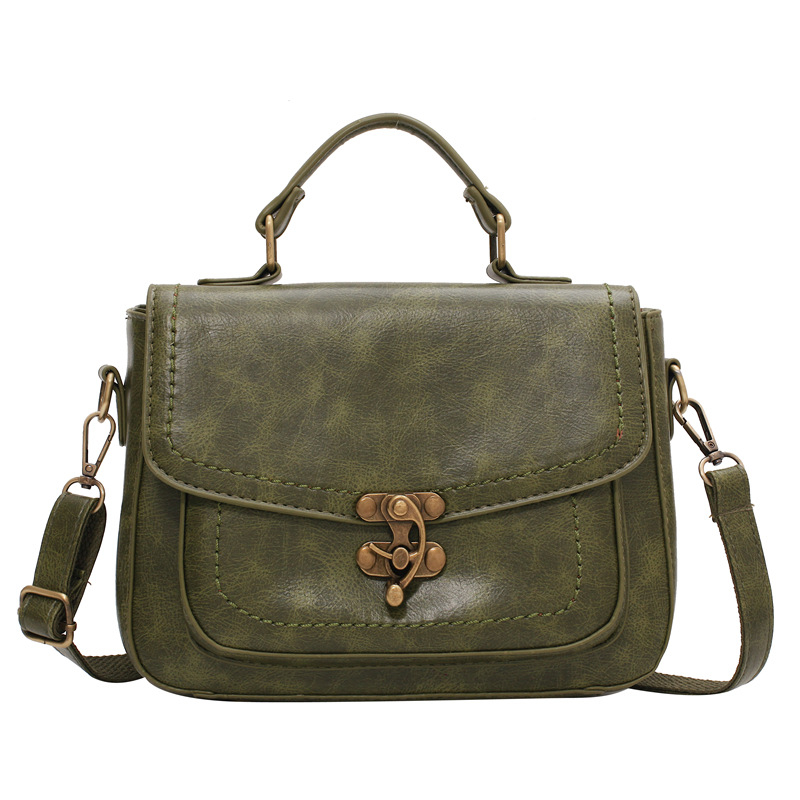 Vintage crossbody torba za žene, elegantna i svestrana visokokvalitetna torba, casual torba preko ramena, mala kvadratna torba