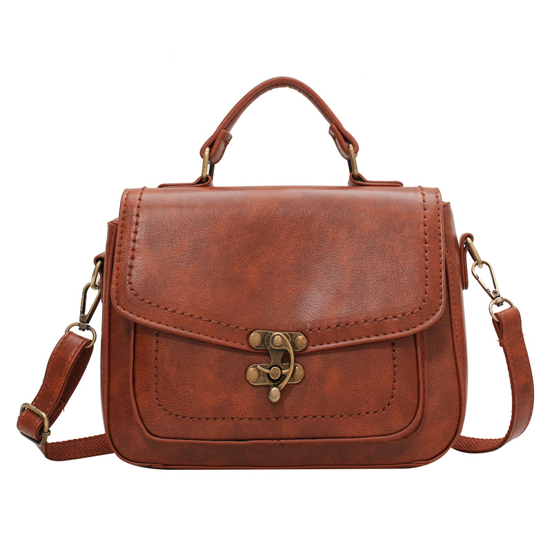 Vintage crossbody torba za žene, elegantna i svestrana visokokvalitetna torba, casual torba preko ramena, mala kvadratna torba