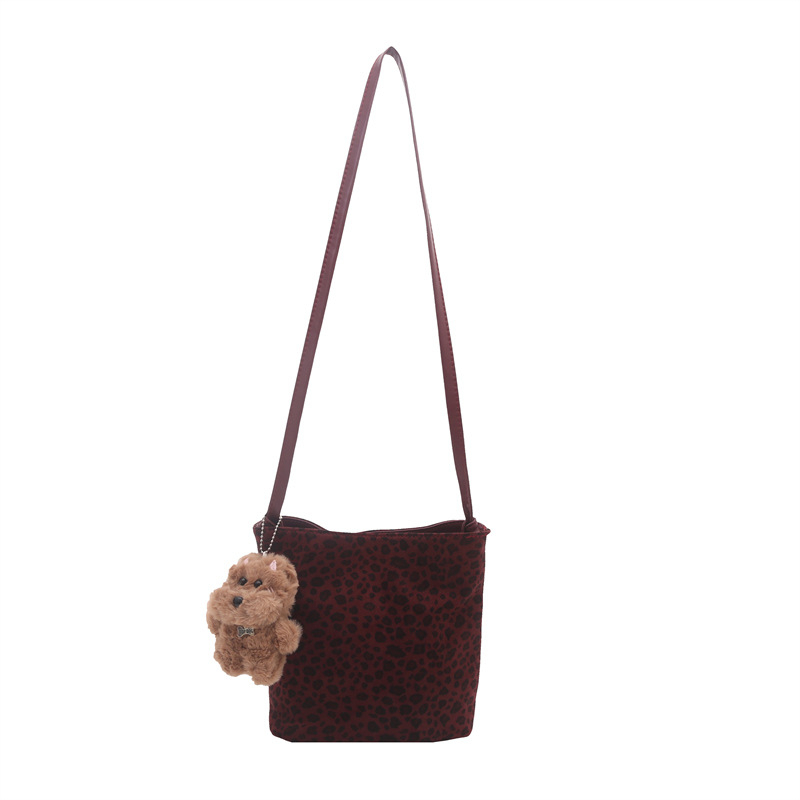 Ženska torba za rame s leopard printom, velika kapaciteta, PU koža, vodootporna, za nošenje preko ramena ili crossbody