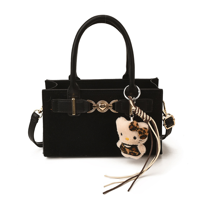 Ženska mala kvadratna torbica u minimalističkom stilu, crossbody torba za rame s retro šarmom