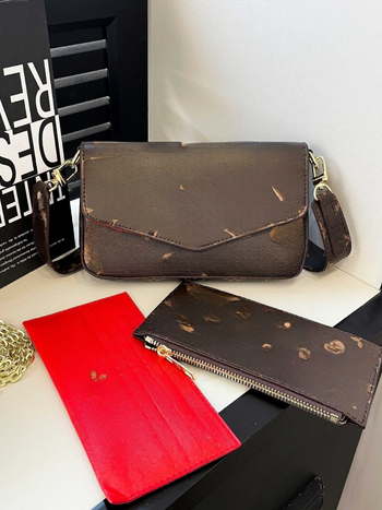Ženska Mahjong torba s lancem, 3-in-1 set — torba za rameno i crossbody