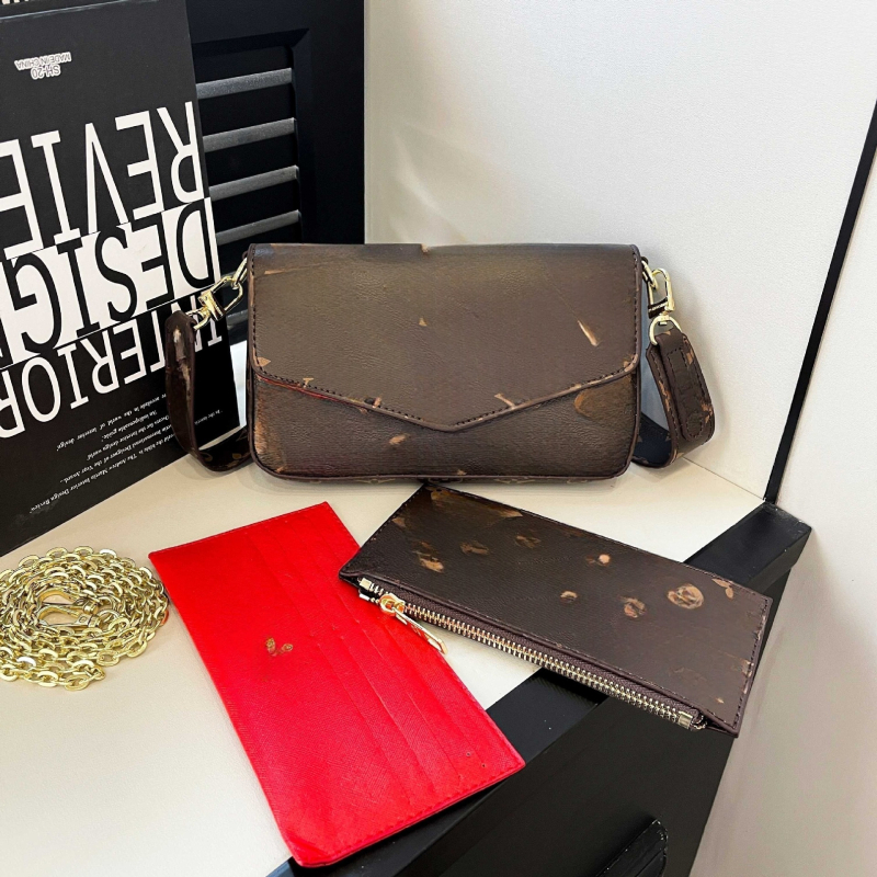 Ženska Mahjong torba s lancem, 3-in-1 set — torba za rameno i crossbody