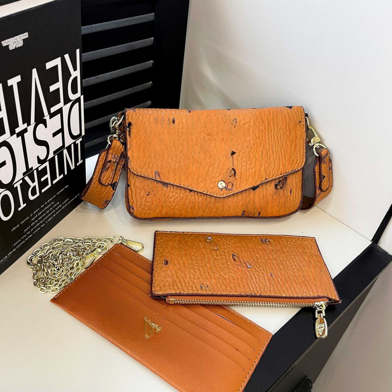 Ženska Mahjong torba s lancem, 3-in-1 set — torba za rameno i crossbody