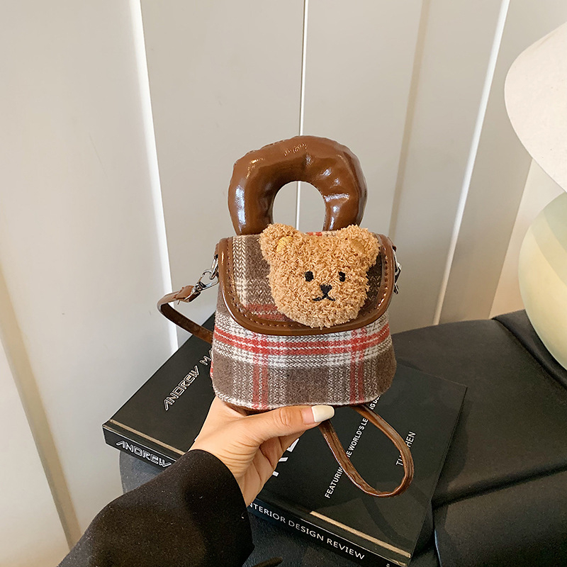 Mini PU crossbody torba, mala, za svakodnevnu upotrebu, s preklopnim zatvaranjem, Zima 2025