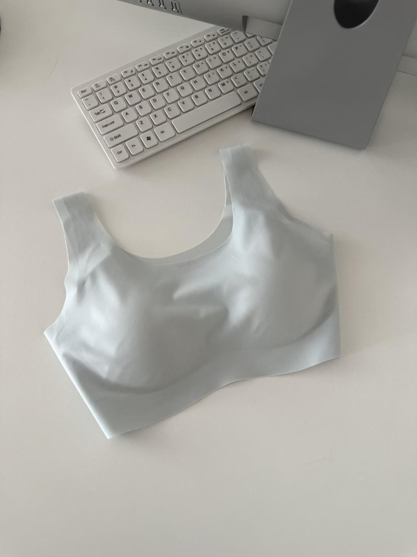 Bešiv grudnjak od Ice Silk, ženski, prozračan, bez žice, vest-stil tanak bandeau