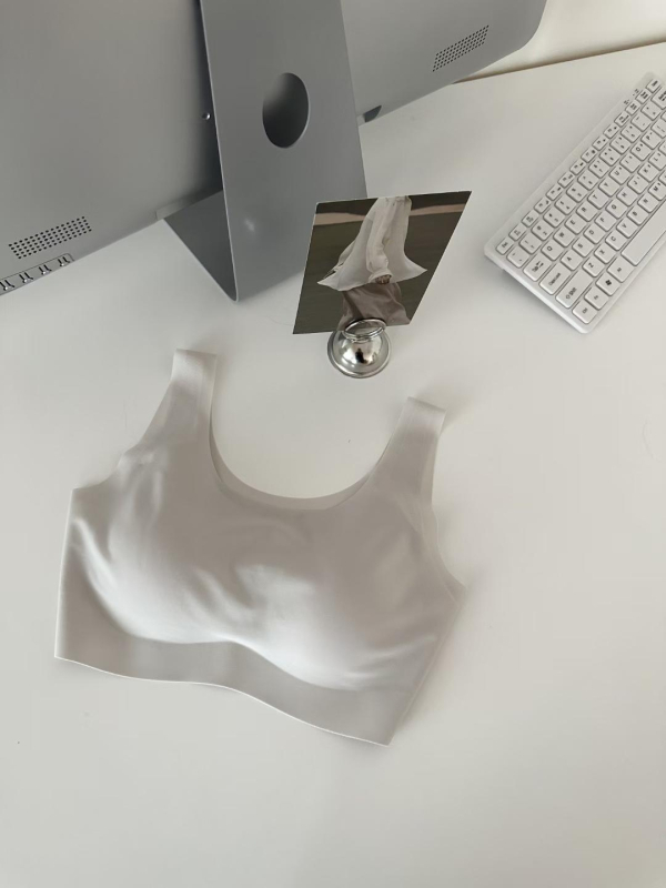 Bešiv grudnjak od Ice Silk, ženski, prozračan, bez žice, vest-stil tanak bandeau