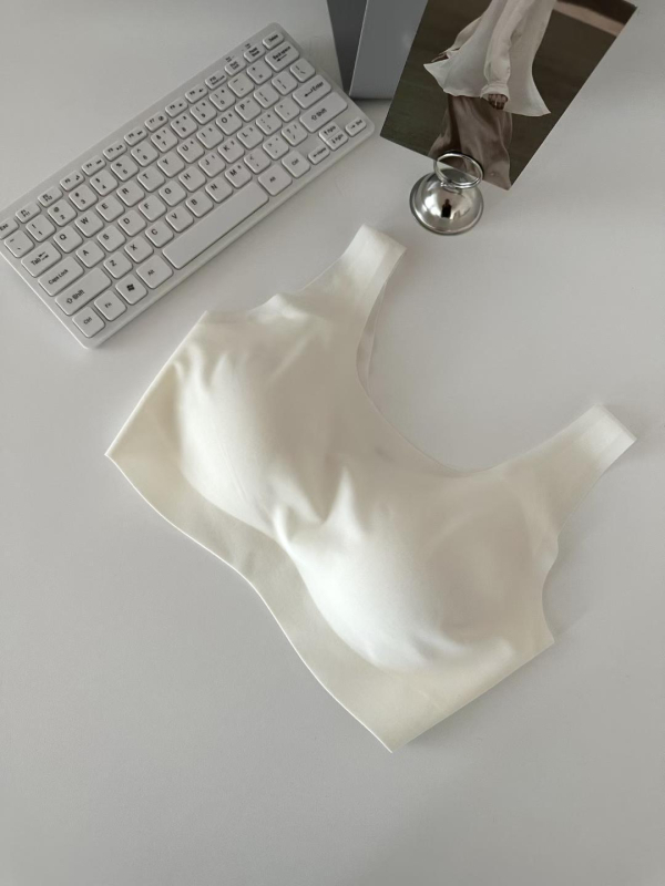 Bešiv grudnjak od Ice Silk, ženski, prozračan, bez žice, vest-stil tanak bandeau