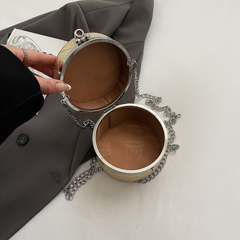 2025 ljetna moda: mini cilindrična torbica za ruž s lancem, ženska crossbody ili torba za ruku