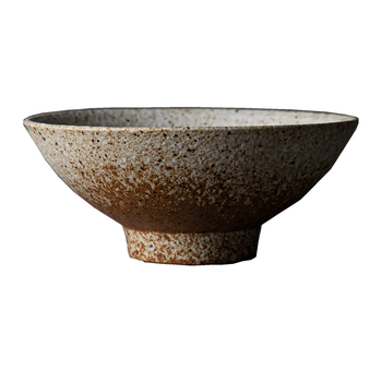 Vas de ceramică în stil japonez retro, porțelan gros, bol pentru ramen și supă, formă rotundă pentru uz casnic și comercial