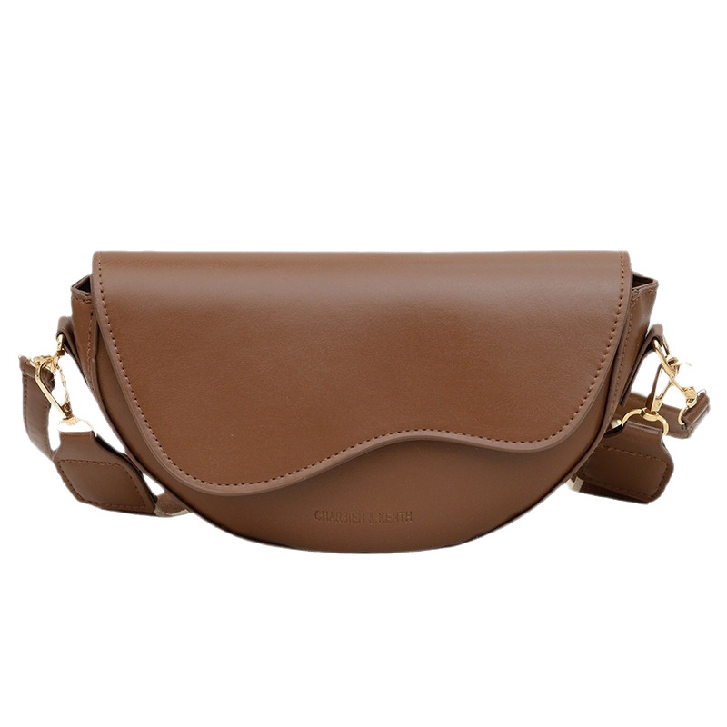 Modna ženska torba 2025, vintage torba tipa sedlo, za rameni ili crossbody stil, univerzalna za svaki outfit