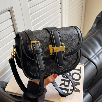 Ženska Saddle torba, jesen-zima 2026, vintage visokog kvaliteta, kompaktna crossbody torba