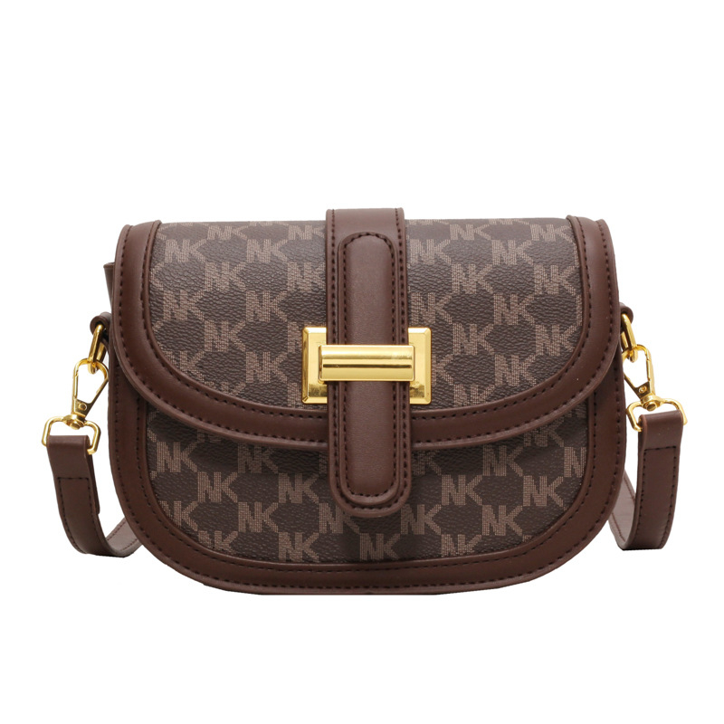 Ženska Saddle torba, jesen-zima 2026, vintage visokog kvaliteta, kompaktna crossbody torba