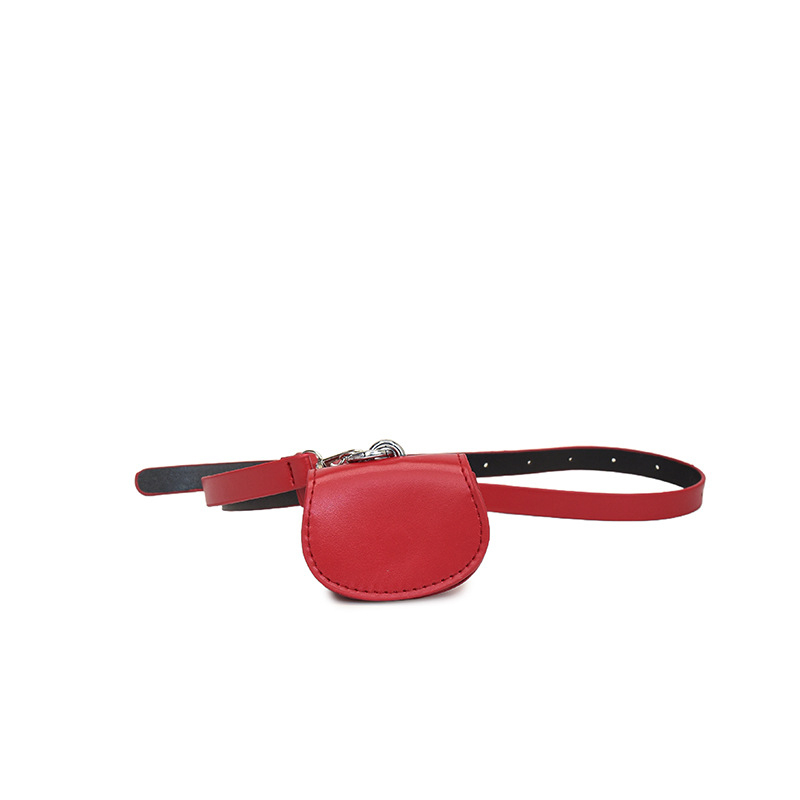 Ženska mini torbica za ruž, moderna crossbody torba na pojas, mali kvadratni oblik