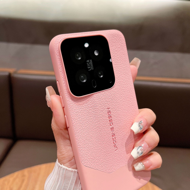 Maska za telefon s teksturom liči za Xiaomi 15 Pro i OPPO X8 Pro, višebojna umjetna koža