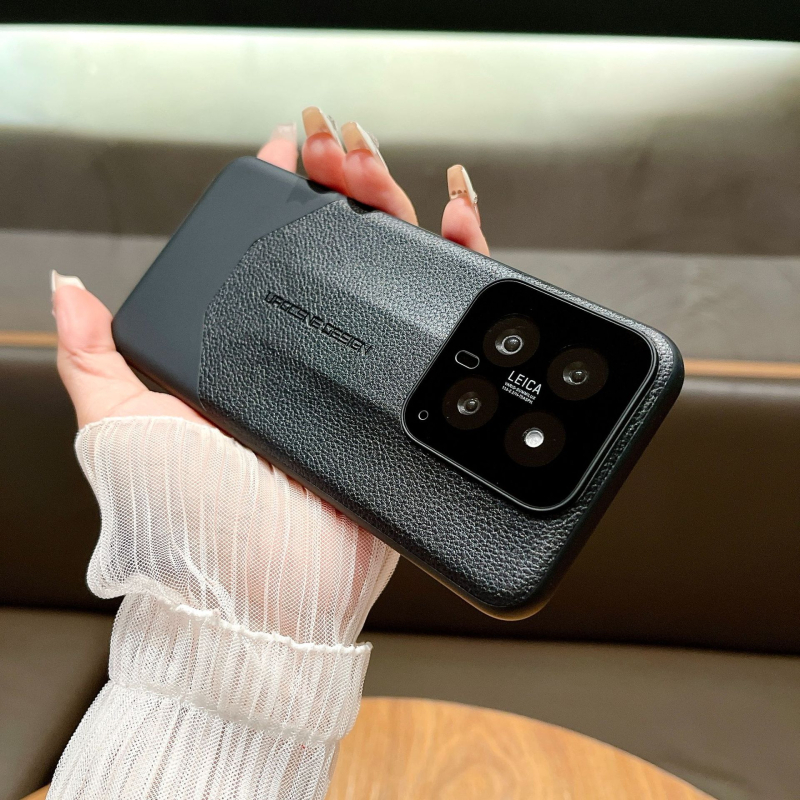 Maska za telefon s teksturom liči za Xiaomi 15 Pro i OPPO X8 Pro, višebojna umjetna koža