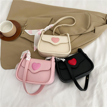 Jesenska ženska torbica 2025 — novi stil, elegantan nišni dizajn, torba za rame s crossbody, jednostavna sedlasta torba, PU materijal