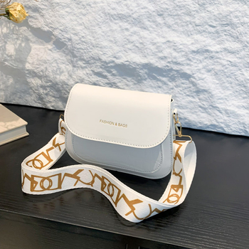 Ženska torba u stilu sedla, mala kvadratna PU kožna torba na rame, elegantna, minimalistična, retro stil