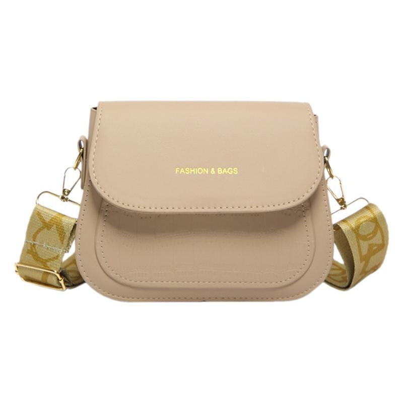Ženska torba u stilu sedla, mala kvadratna PU kožna torba na rame, elegantna, minimalistična, retro stil