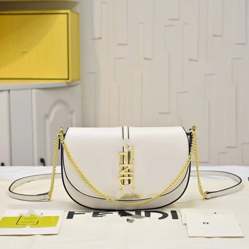 Ženska kožna crossbody torbica, sedlastog stila, 2025 novi model, lančani remen, lagani luksuz