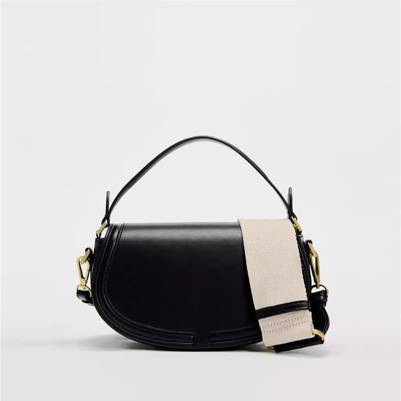 Ženska crossbody torba tip sedlo, modni trend 2022, mala torba za rame s vintage dizajnom