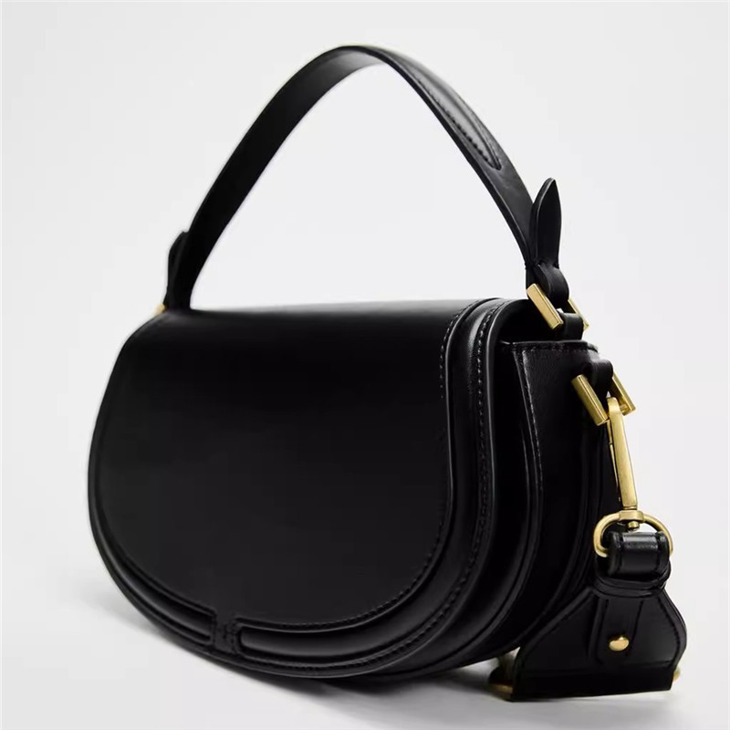 Ženska crossbody torba tip sedlo, modni trend 2022, mala torba za rame s vintage dizajnom
