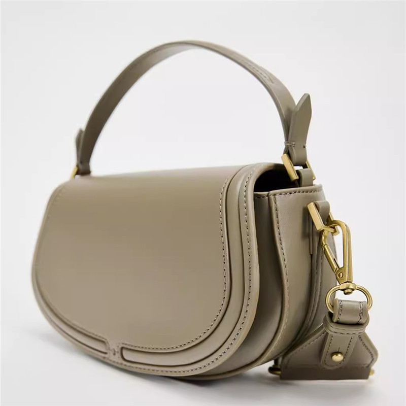 Ženska crossbody torba tip sedlo, modni trend 2022, mala torba za rame s vintage dizajnom
