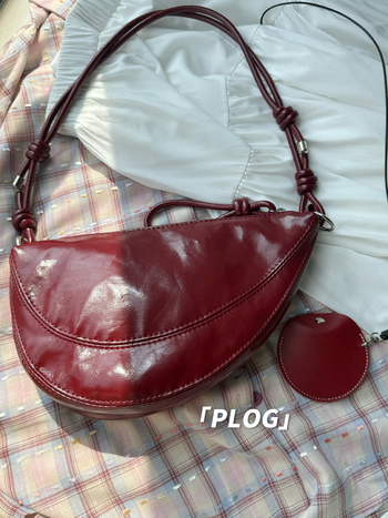 Ženska torba ispod pazuha u korejskom stilu, 2026 moda – sedla torba s oblikom dumplinga, PU crossbody, srednja veličina
