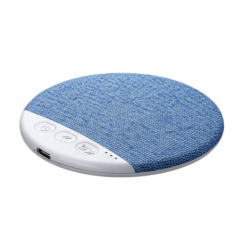 Λεπτό ασύρματο ηχείο Bluetooth κάτω από το μαξιλάρι με χρονοδιακόπτη ύπνου και λευκό θόρυβο