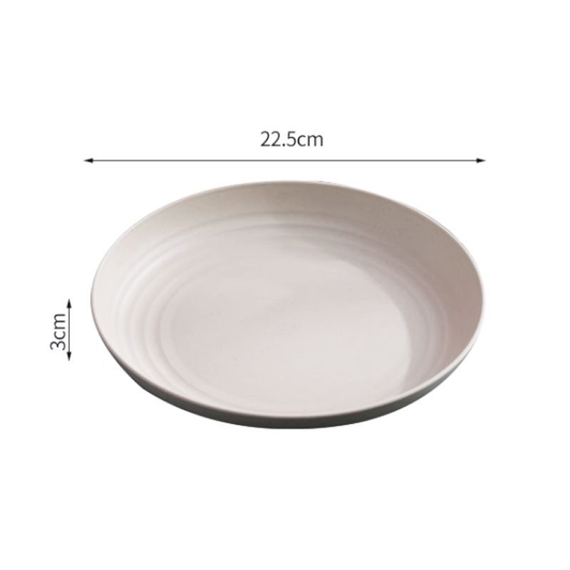 Set de farfurii din plastic, de unică folosință, îngroșate, de clasă alimentară, pentru torturi, petreceri și picnic