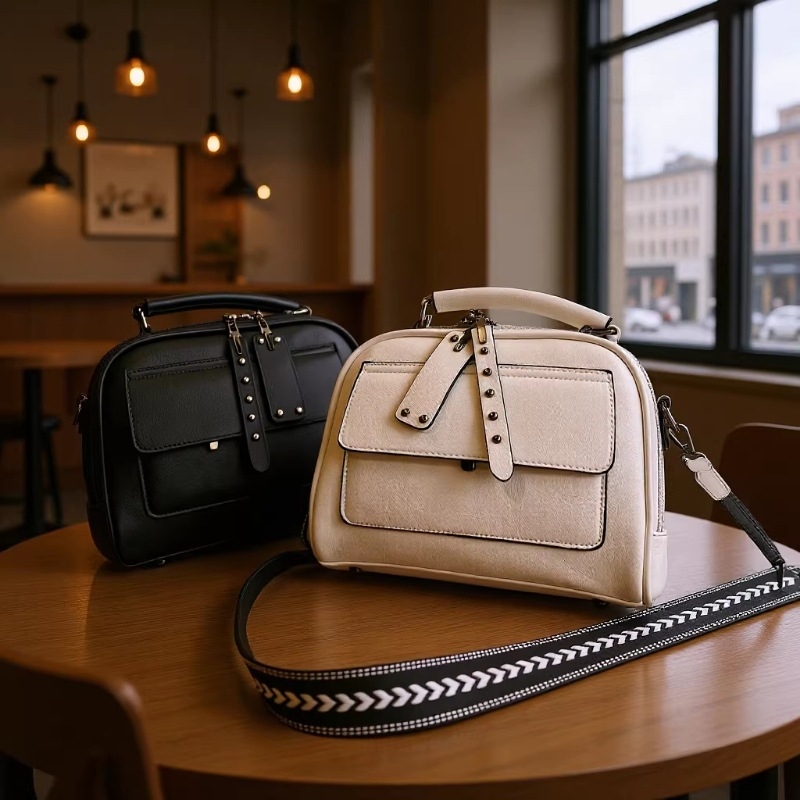 Francuska sedlasta torba s jedinstvenom teksturom, vrhunska kvaliteta, velika kapaciteta, preko ramena ili crossbody, retro stil