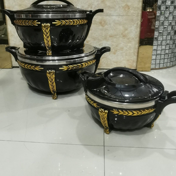 Siyue set oale din oțel inoxidabil cu izolație, pereți dubli, 3 piese, pentru birou și casă