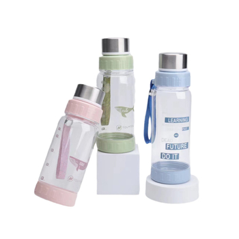 Pahar spațial din plastic cu curea și filtru, rezistent la căderi și la temperaturi înalte, pentru elevi și activități sportive